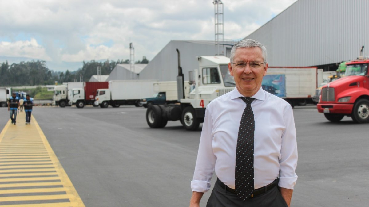 Rubén Salazar, gerente Corporativo de Corporación Favorita.