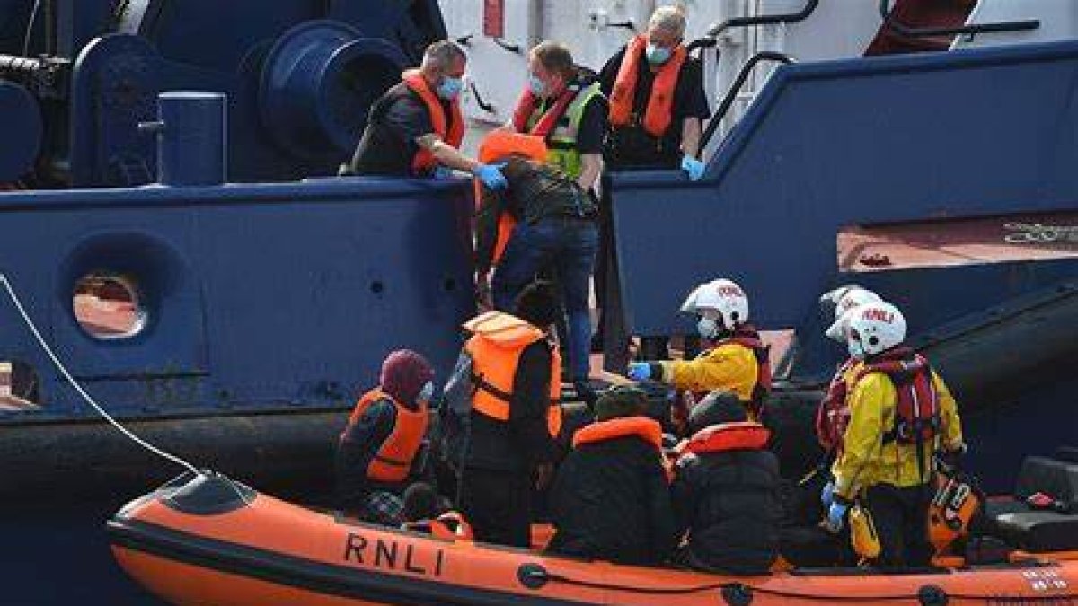 Los migrantes deberán llegar a una zona de riesgo. Imagen de referencia.