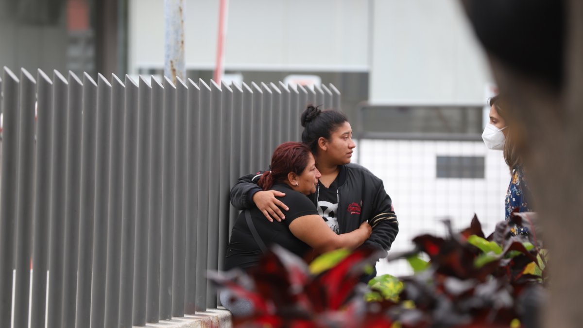 Dolor. Por medio de un listado de nombres se confirmó en primera instancia el fallecimiento de los internos.