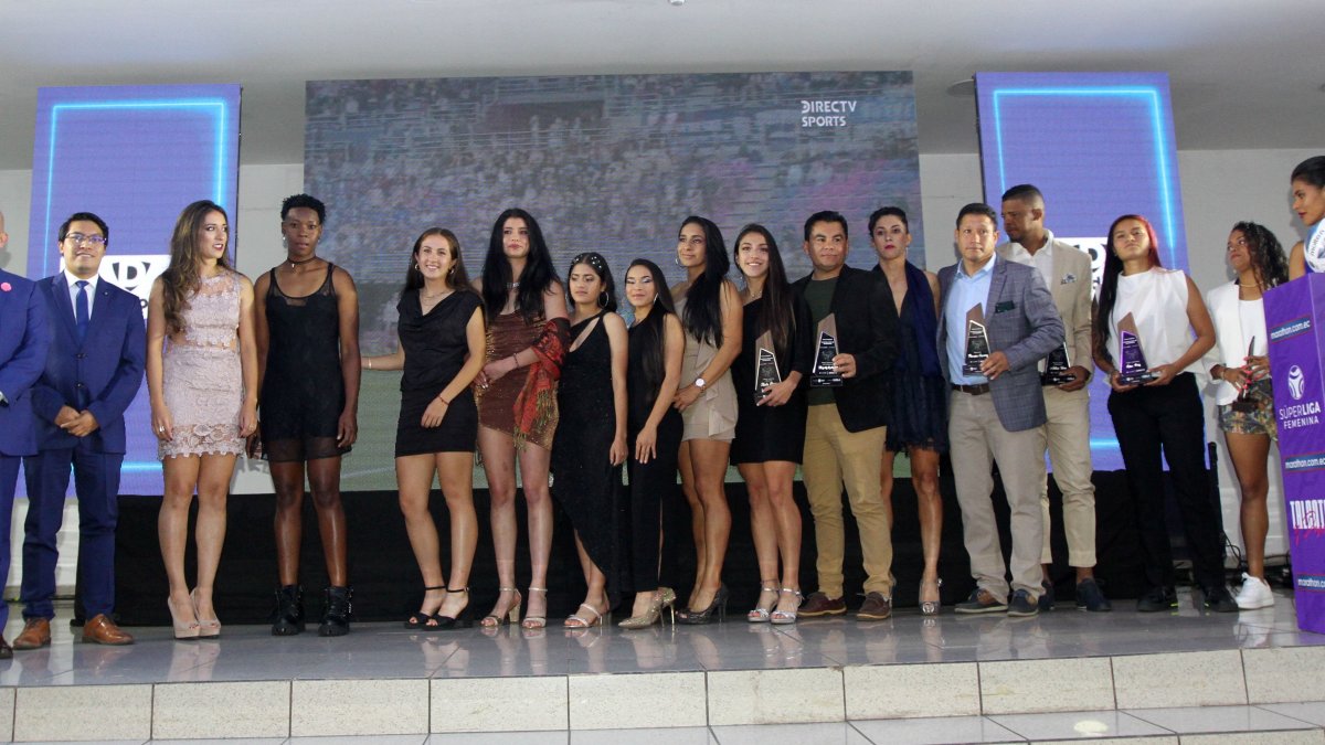 Todos los personajes galardonados el sábado pasado durante la gala.