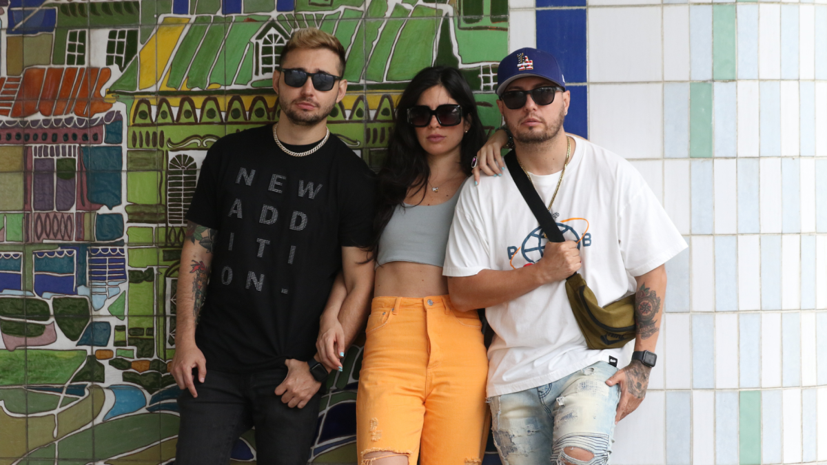 Rocko y Blasty y Diana Sofía