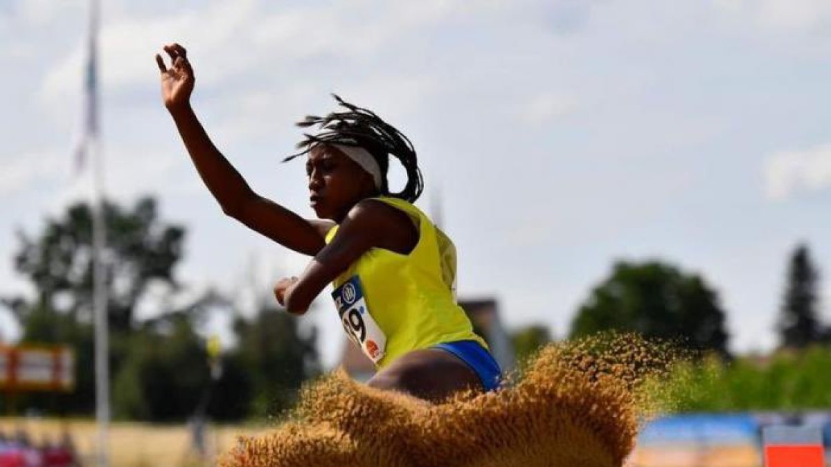 Kiara Rodríguez ya fue oro en algunas pruebas internacionales de salto largo previas.
