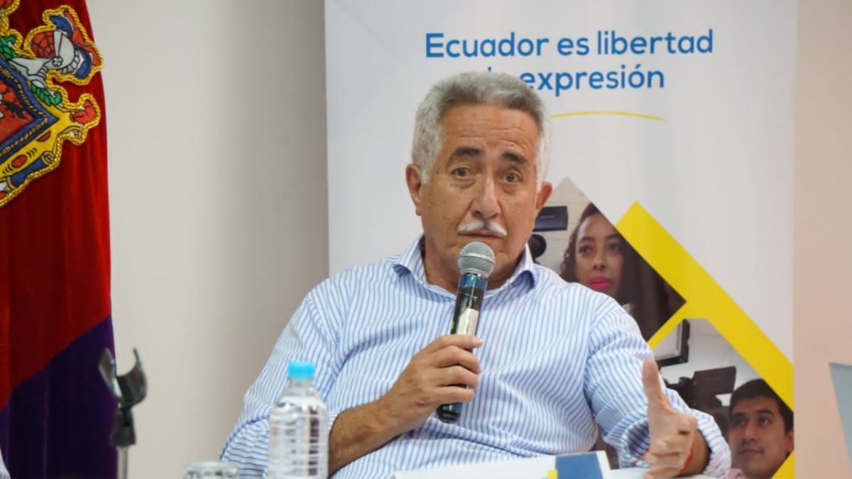 Leonardo Laso estuvo al frente de la secretaría de Comunicación desde junio pasado. Una de sus últimas actividades fue en el Consejo de Comunicación