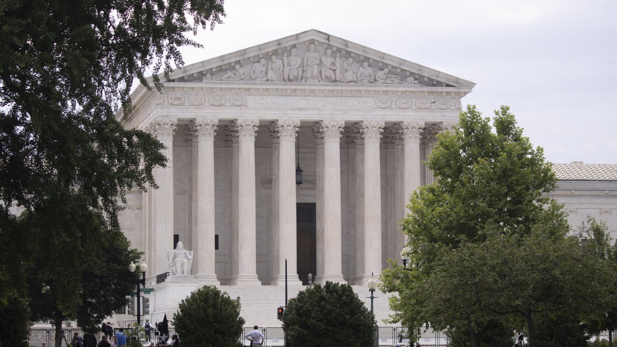 Vista del Tribunal Supremo de Estados Unidos en Washington (EE.UU.), en una fotografía de archivo.