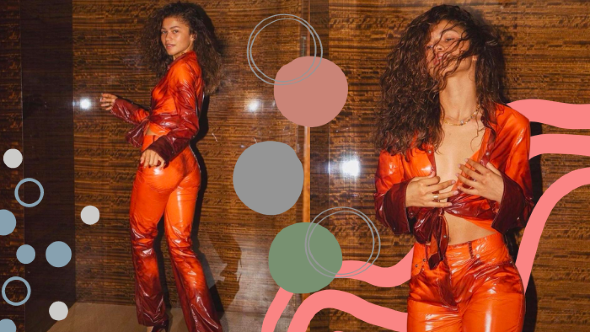 Zendaya utilizando Ferragamo