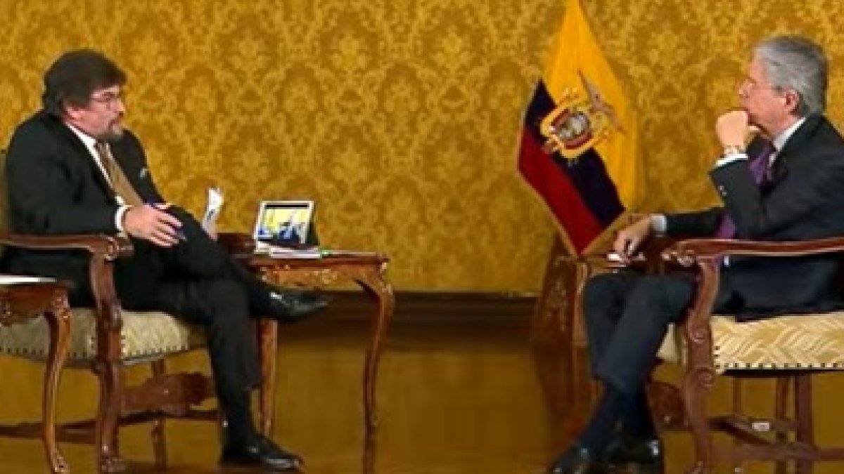 El presidente de la República ofreció una entrevista en el programa Vera a su manera