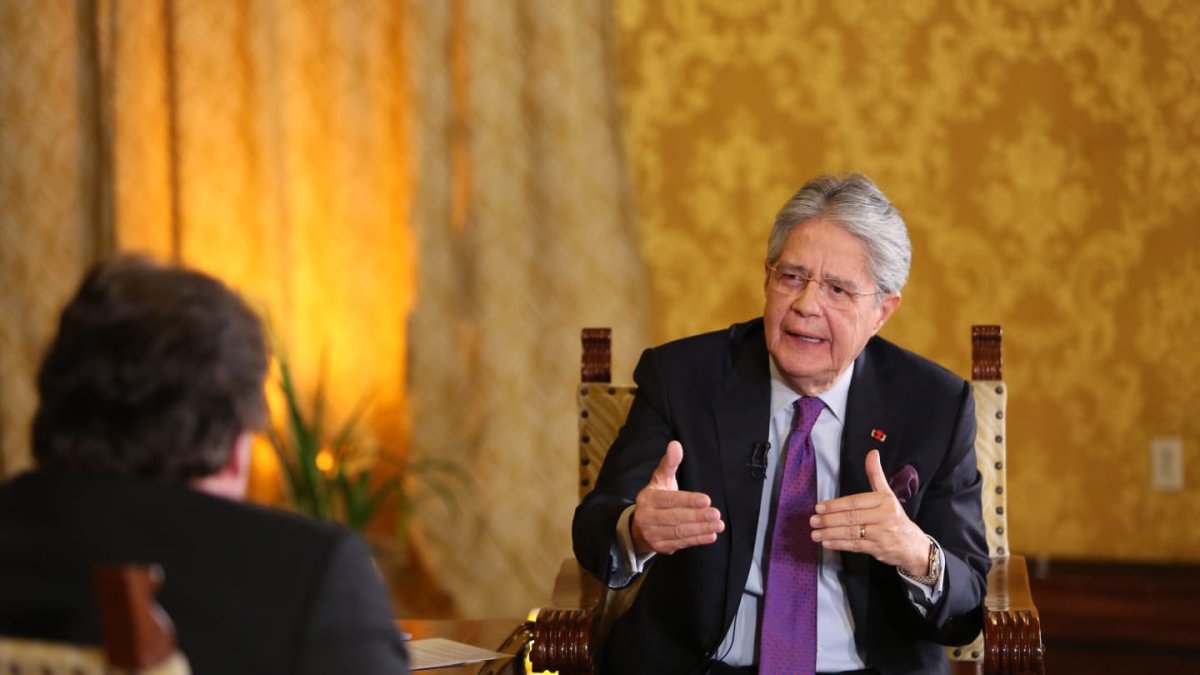 El presidente Lasso dijo que hay un banco de preguntas que se siguen analizando para la consulta popular, aunque no adelantó sobre qué tema versará