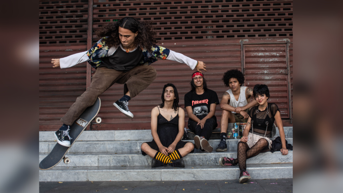 Integrantes de Lengua Mocha.