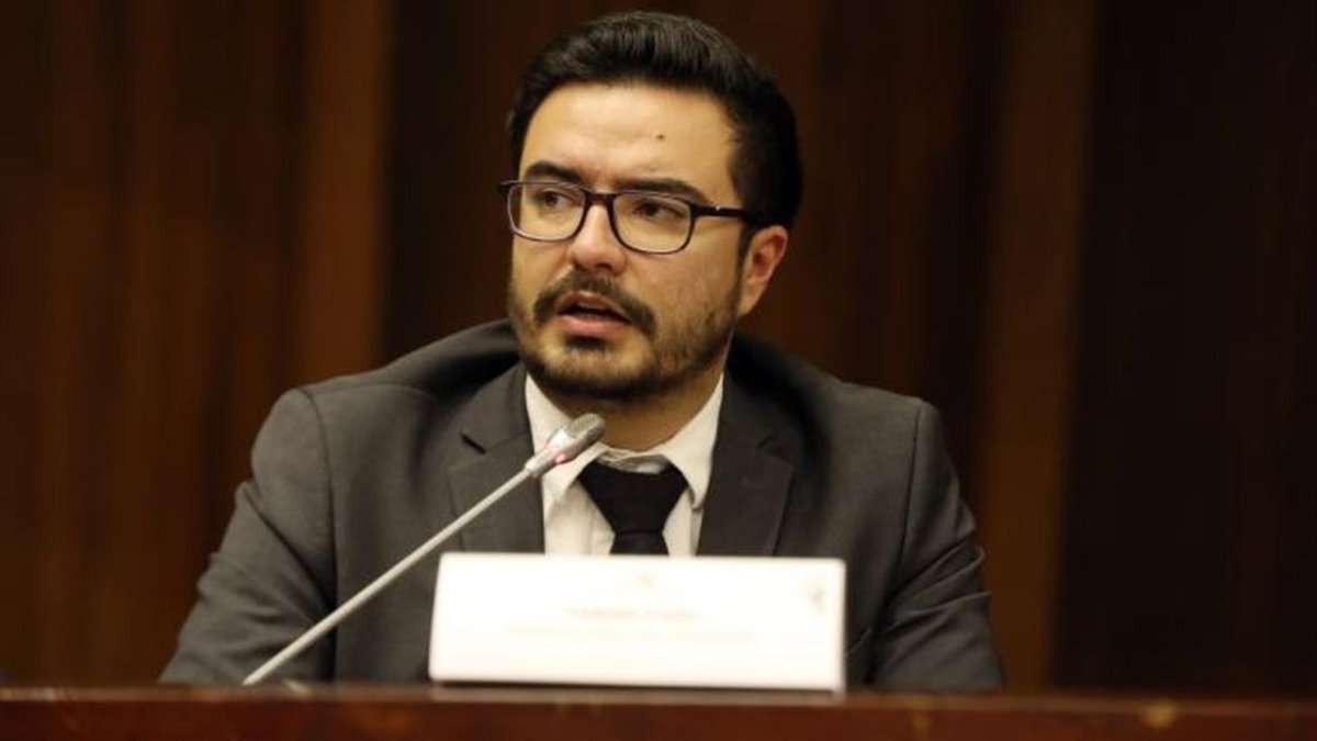 Autoridad. Fabián Pozo, secretario Jurídico de la Presidencia.