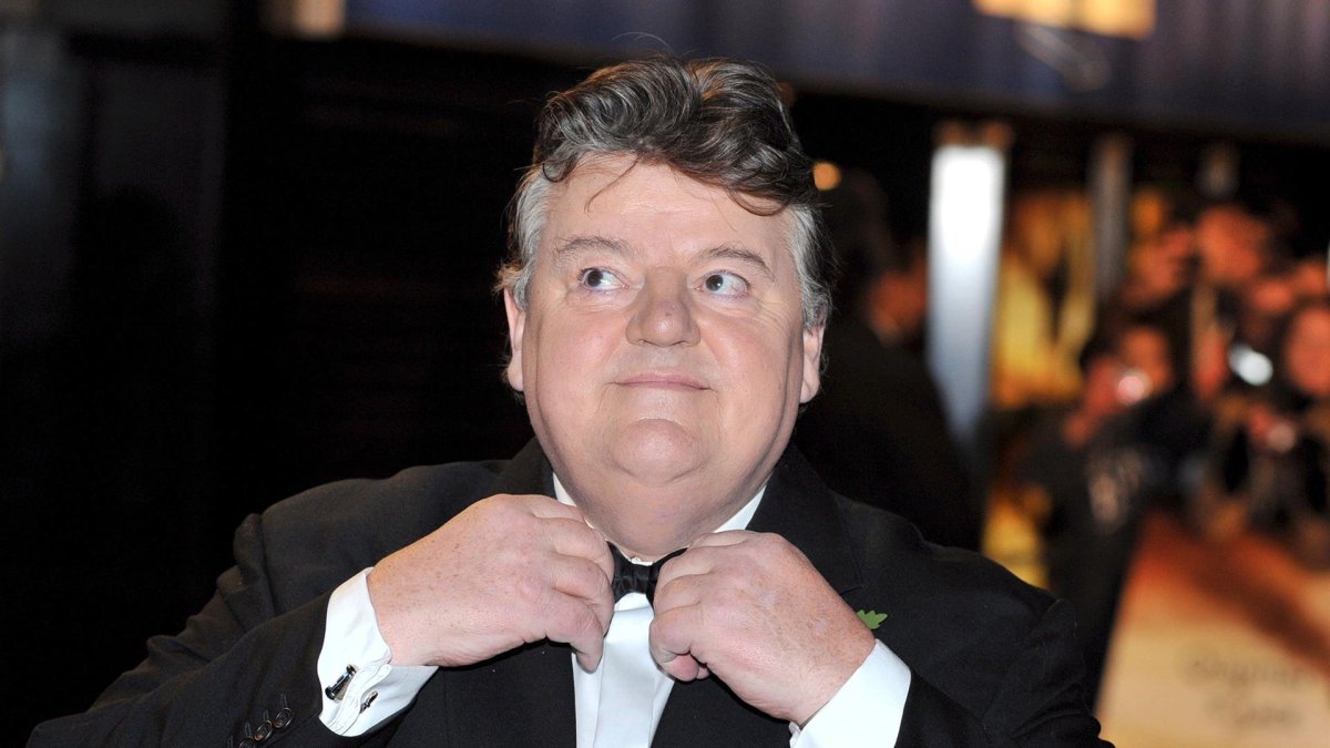El actor británico Robbie Coltrane llega al 52nd Times BFI London Film Festival en Londres, Gran Bretaña, el 29 de octubre de 2008.