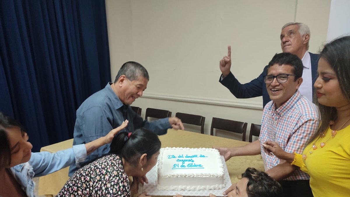 Los beneficiados disfrutaron de una reunión amena