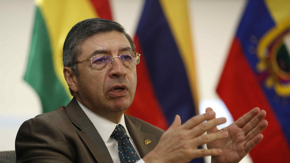 Jorge Hernando Pedraza, secretario general de la Comunidad Andina (CAN), en una fotografía de archivo.