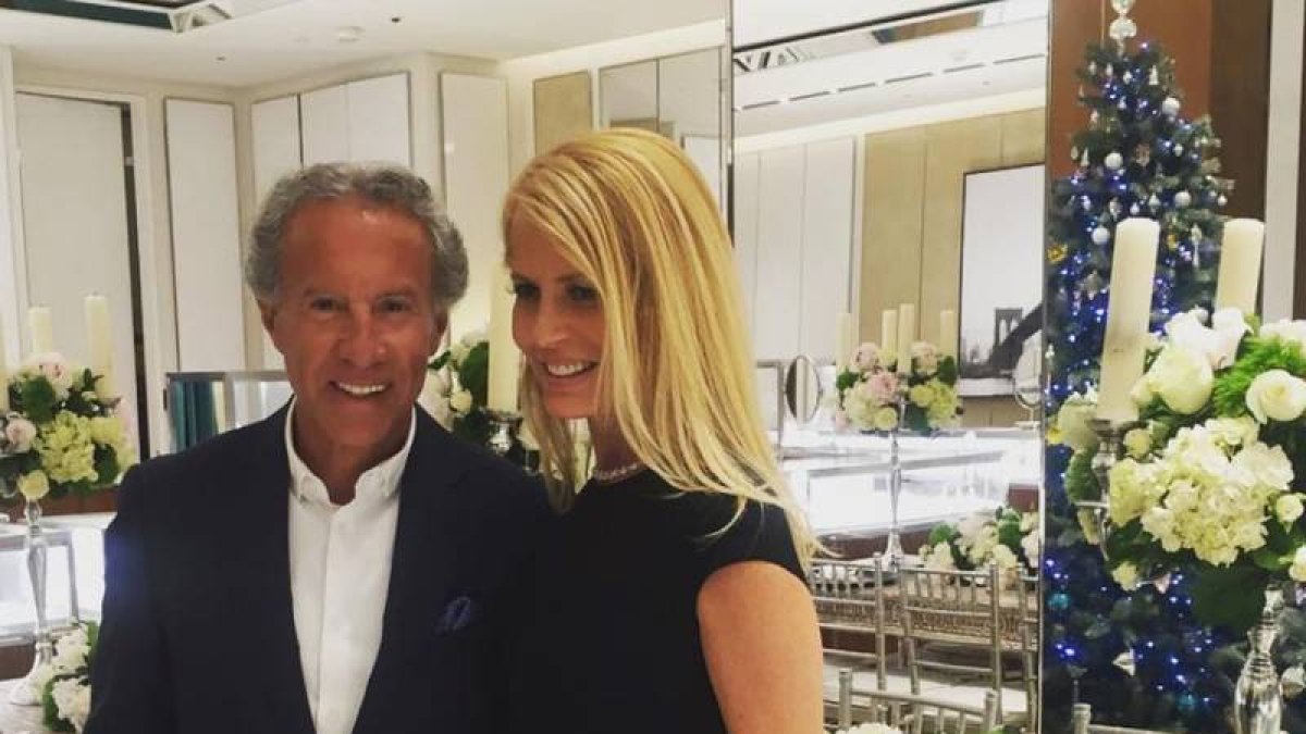 Cecilia Bolocco y su nuevo esposo, el empresario chileno José 'Pepo' Daire.