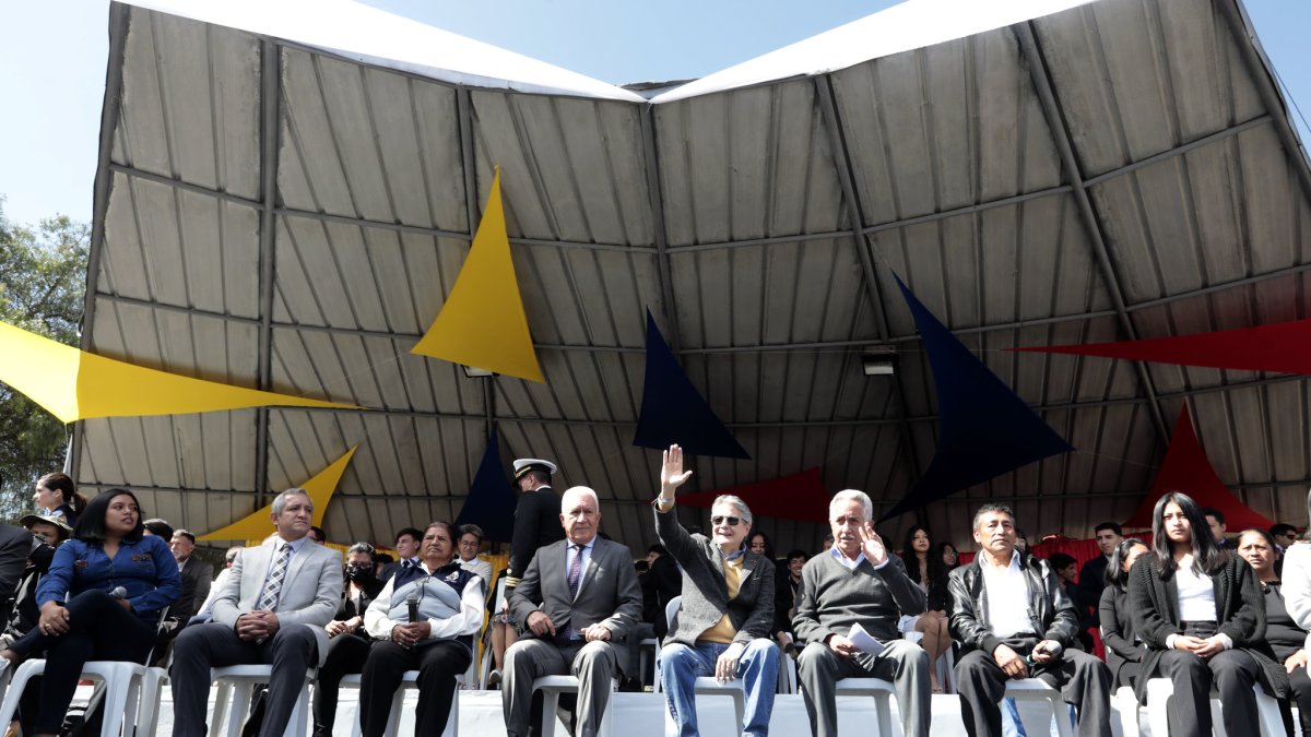 El presidente Guillermo Lasso presentó el 12 de septiembre la propuesta de consulta popular a la que denómino consulta ciudadana, en Quito.