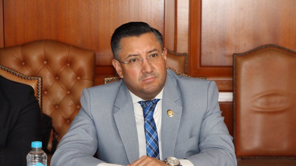 Iván Saquicela, exjuez de la Corte Nacional de Justicia y ahora prrecandidato presidencial por Democracia Sí.