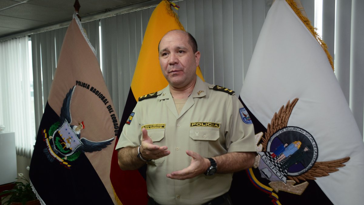 Renato González, director del Instituto de Seguridad Social de la Policía Nacional (Isspol).