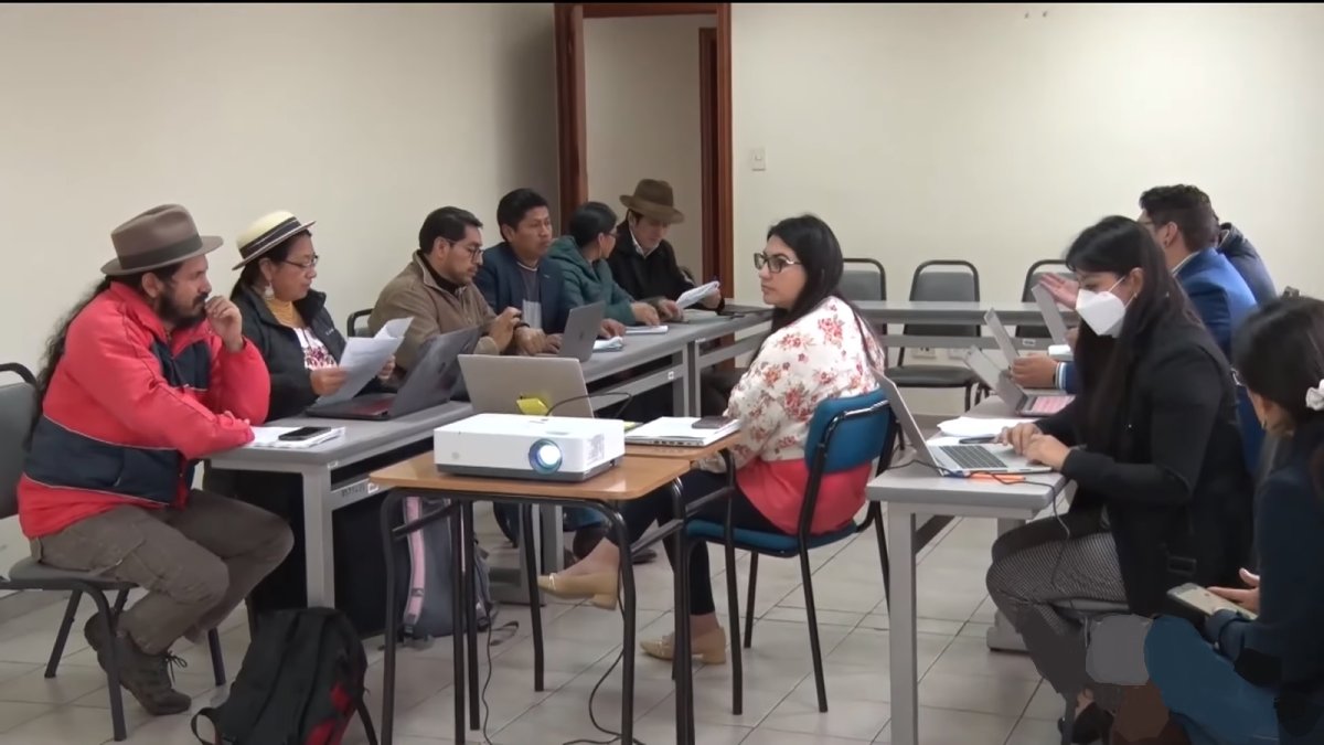 La reunión se desarrolló en la Conferencia Episcopal Ecuatoriana.