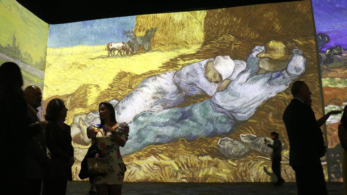EN QUITO SE REALIZO LA PRESENTACION DE LA OBRA DE IMAGINE VAN GOGH 14  de OCTUBRE  de 2022 ANGELO CHAMBA Agencia (ag-expreso ag-extra ag-quito)