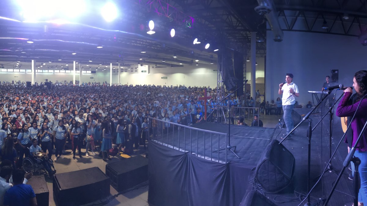Guayaquil. Una gran presencia de jóvenes se vivió durante la última edición edición de este encuentro, en 2019.