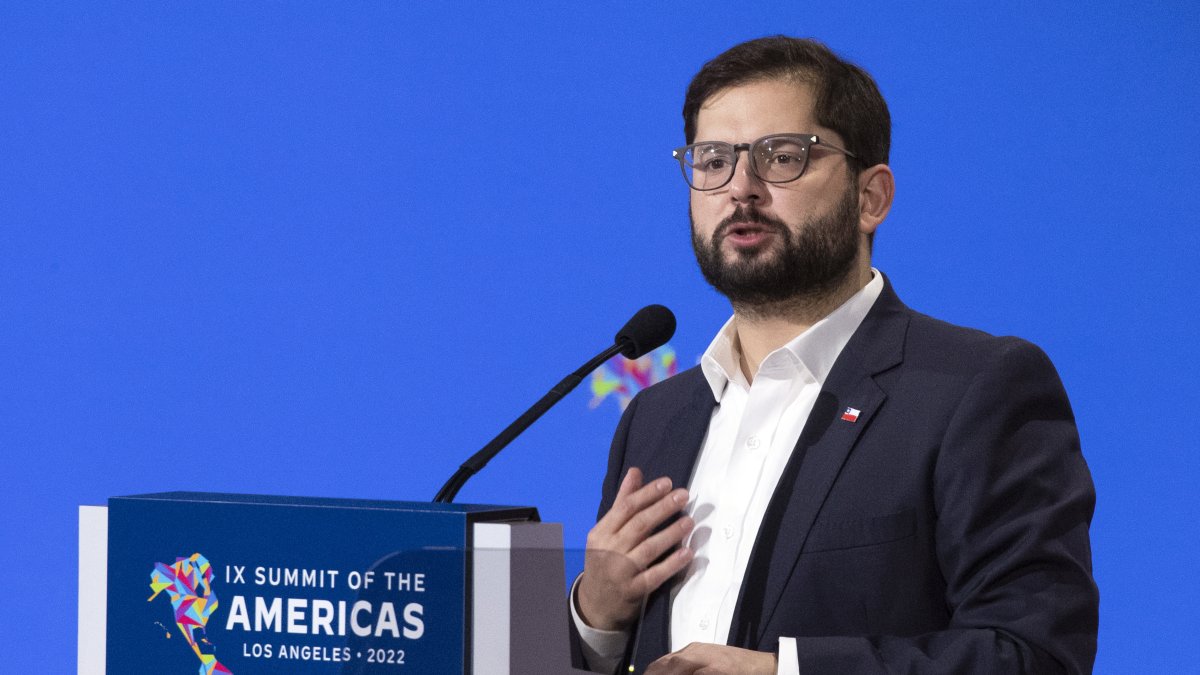  El presidente de Chile, Gabriel Boric, uno de los mandatarios que estará en la cumbre de México /EFE