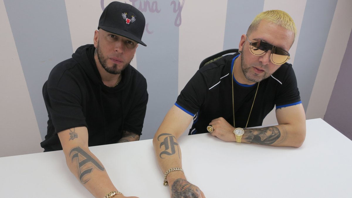 El dúo puertorriqueño de reguetón Alexis (d) y Fido (i), en una fotografía de archivo.