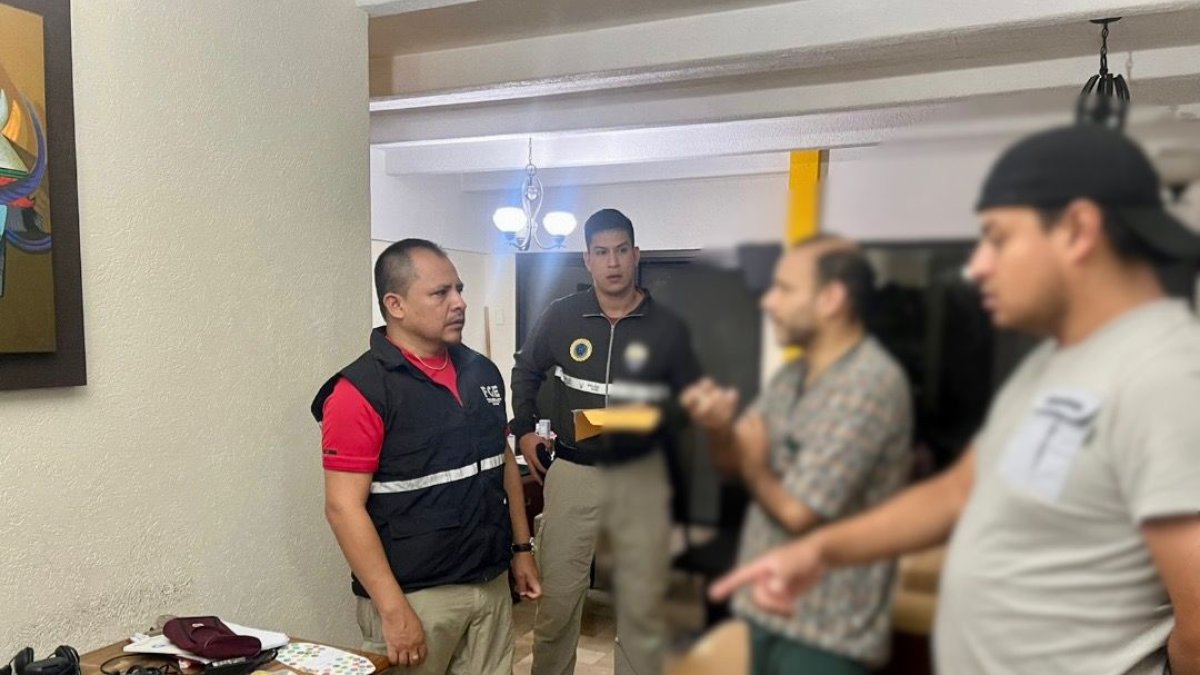 Allanamientos. Previo a la detención de los sospechosos hubo varios allanamientos.