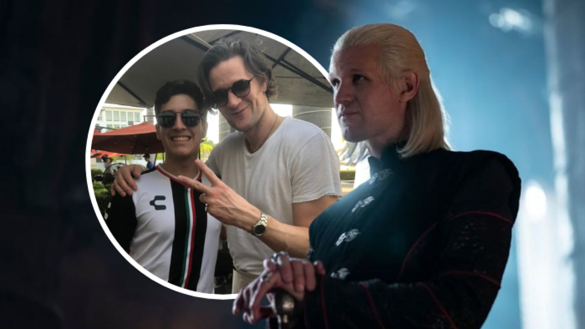 Matt Smith, actor británico, en Ecuador.