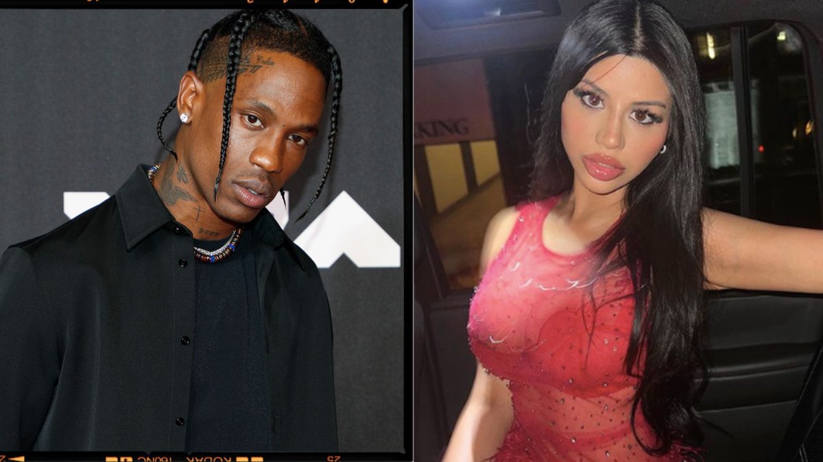 Travis Scott y Rojean Kerr vivieron un cruce de dimes y diretes en las redes sociales.