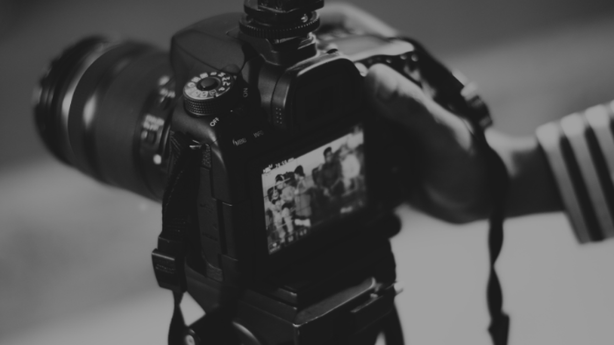 Referencial de fotógrafo.