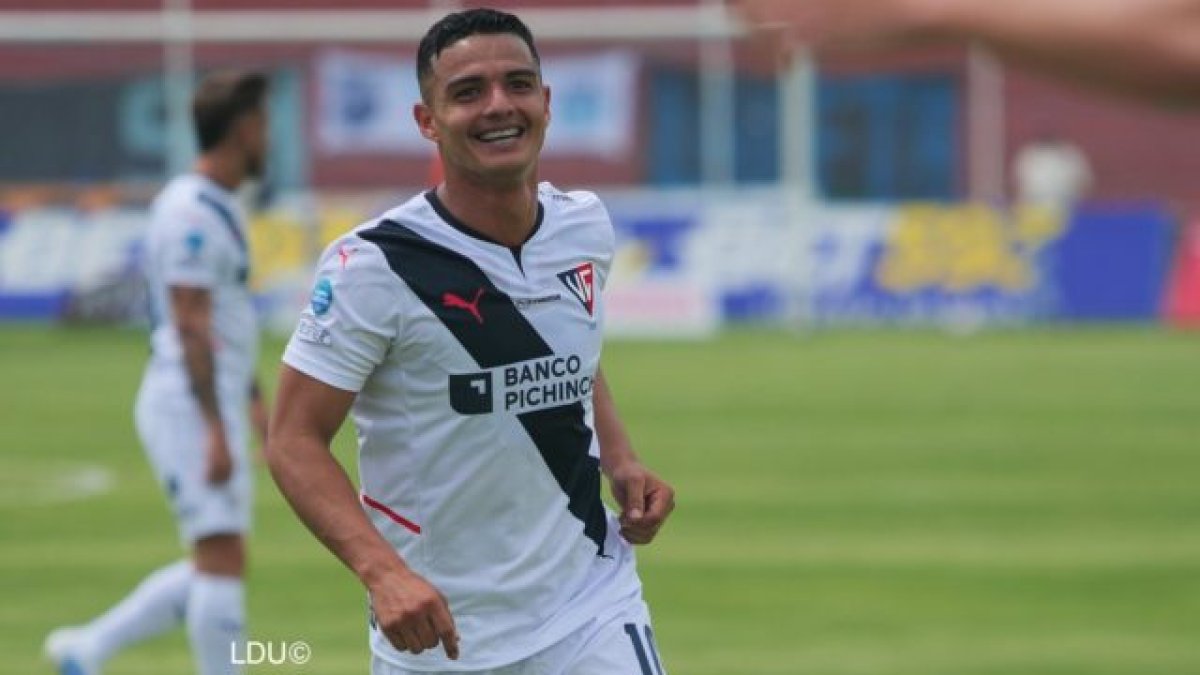 Alexander Alvarado, volante de Liga de Quito, fue uno de los puntos altos de Liga en la temporadas.