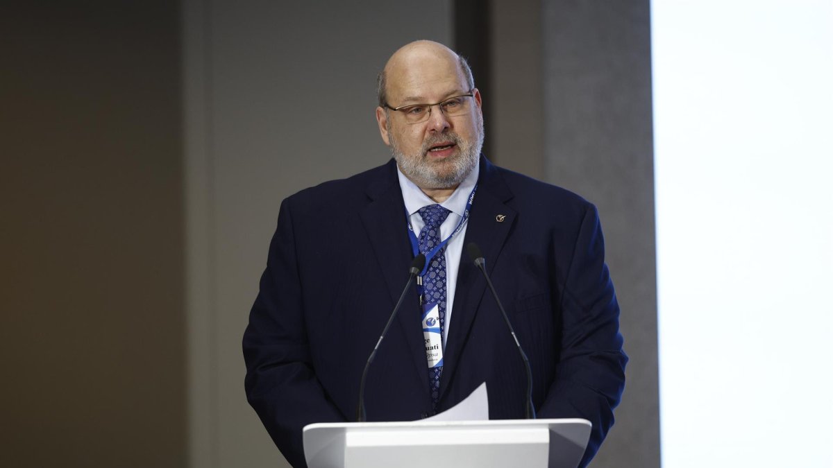 El presidente de la Sociedad Interamericana de Prensa (SIP), el hondureño Jorge Canahuati, participa este jueves en Madrid en la 78 Asamblea General de la SIP.