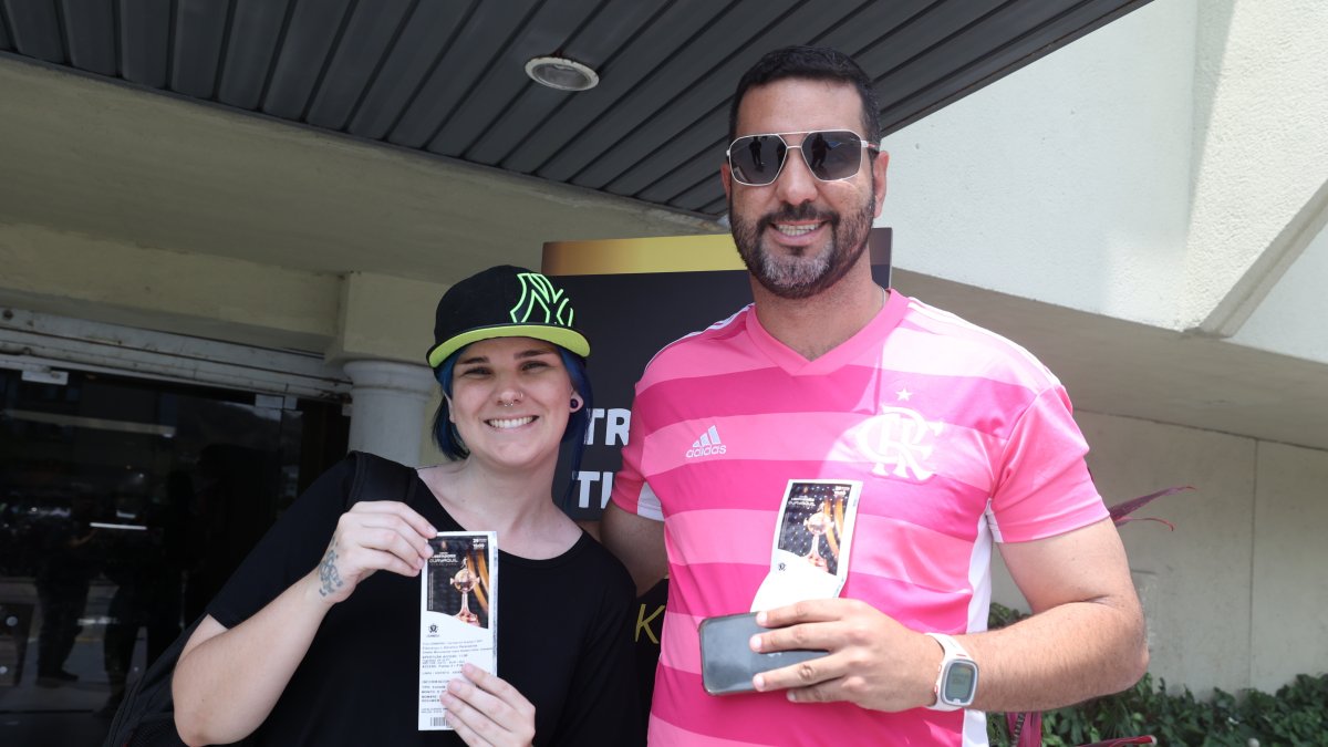 Raisa Guglielmi y Henrique Guglielmi pudieron canjear sus entradas para la final.
