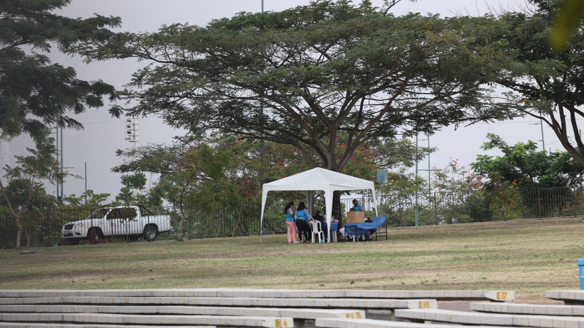 El parque Samanes estuvo vacía la mañana de este viernes 28 de octubre de 2022