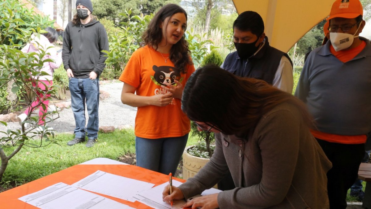 El CNE otorgó 180 días a los activistas para la recolección de firmas. El paro alteró los planes del colectivo antiminero.