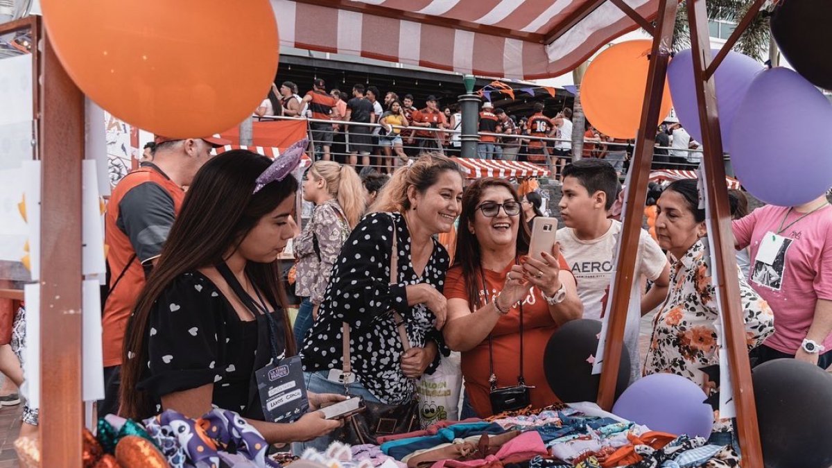 Brasileños, emprendedores y Halloween se reunieron en un solo punto.