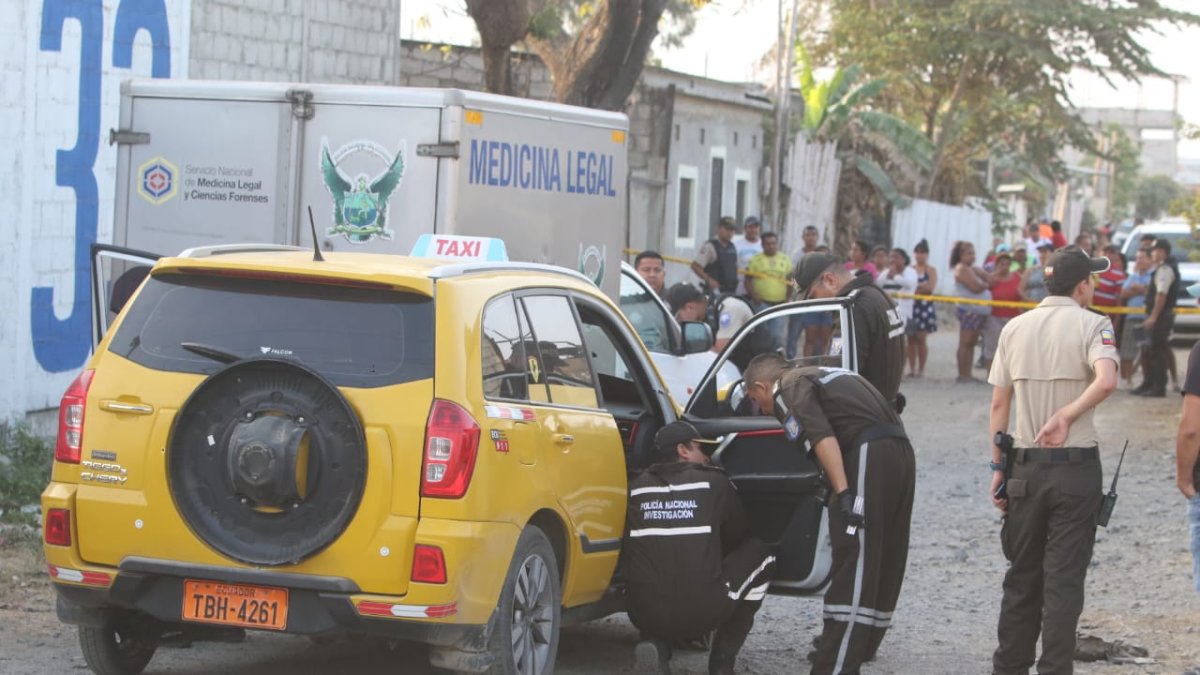 Balean a una persona en la vía Durán Yaguachi.