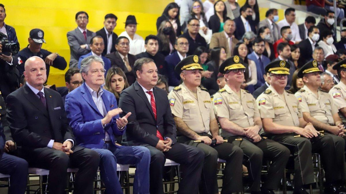 Evento. Autoridades de Estado participaron del acto en Pujilí, Cotopaxi.