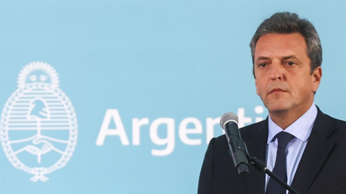 El ministro de Economía de Argentina, Sergio Massa.