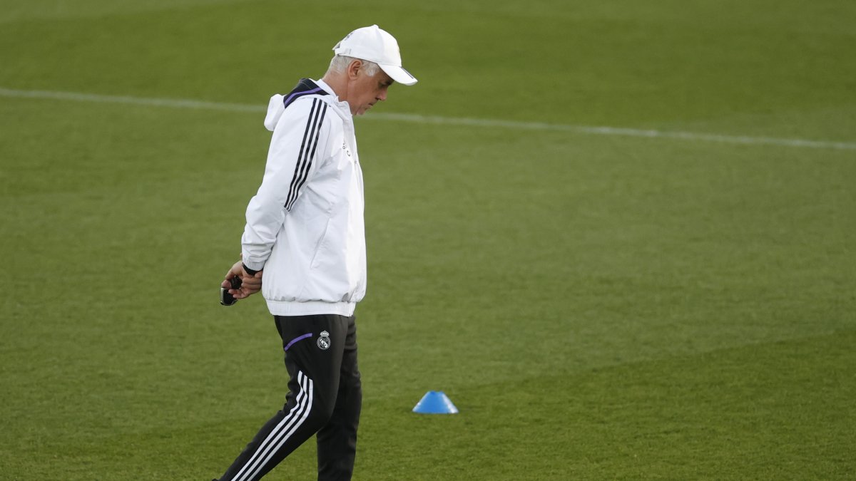 El entrenador del Real Madrid, Carlo Ancelotti, está molesto con la apertura del expediente disciplinario