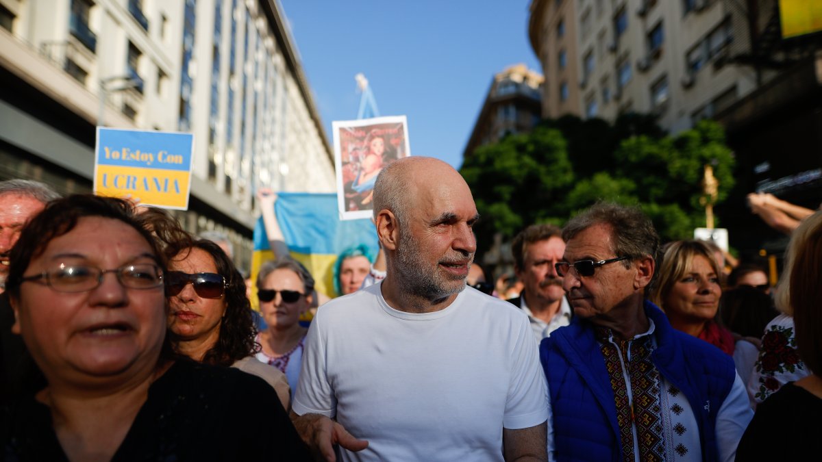 El alcalde de Buenos Aires, Horacio Rodríguez Larreta (c), en una fotografía de archivo. EFE/Juan Ignacio Roncoroni