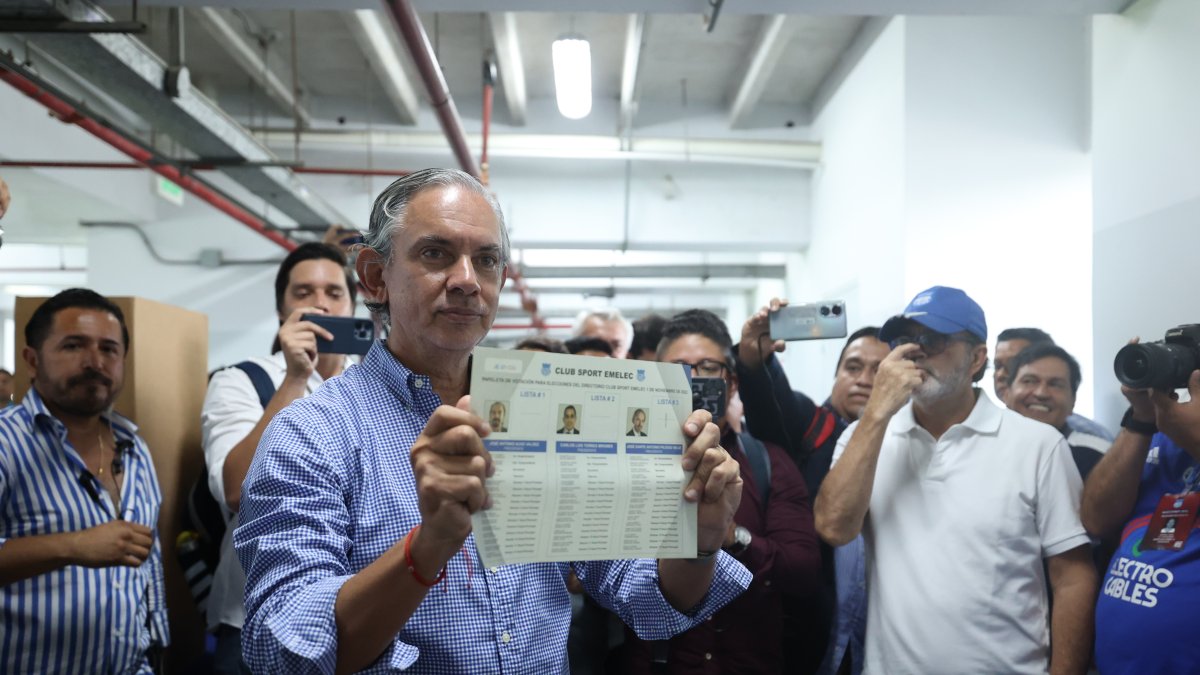 José Pileggi fue elegido presidente de Emelec hasta el 2026.