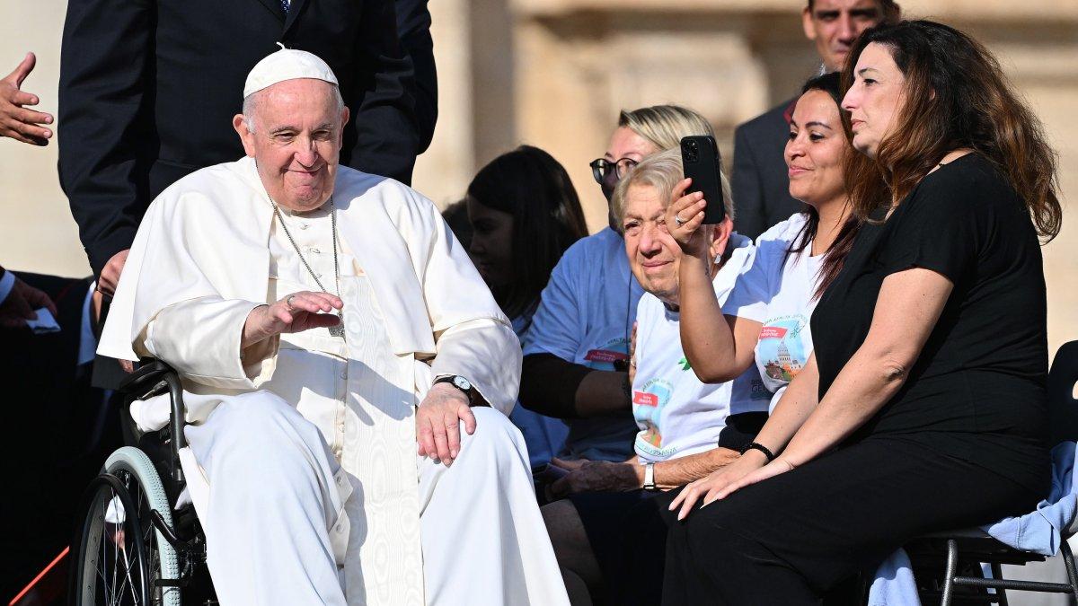 El papa Francisco en una foto reciente en Vaticano.