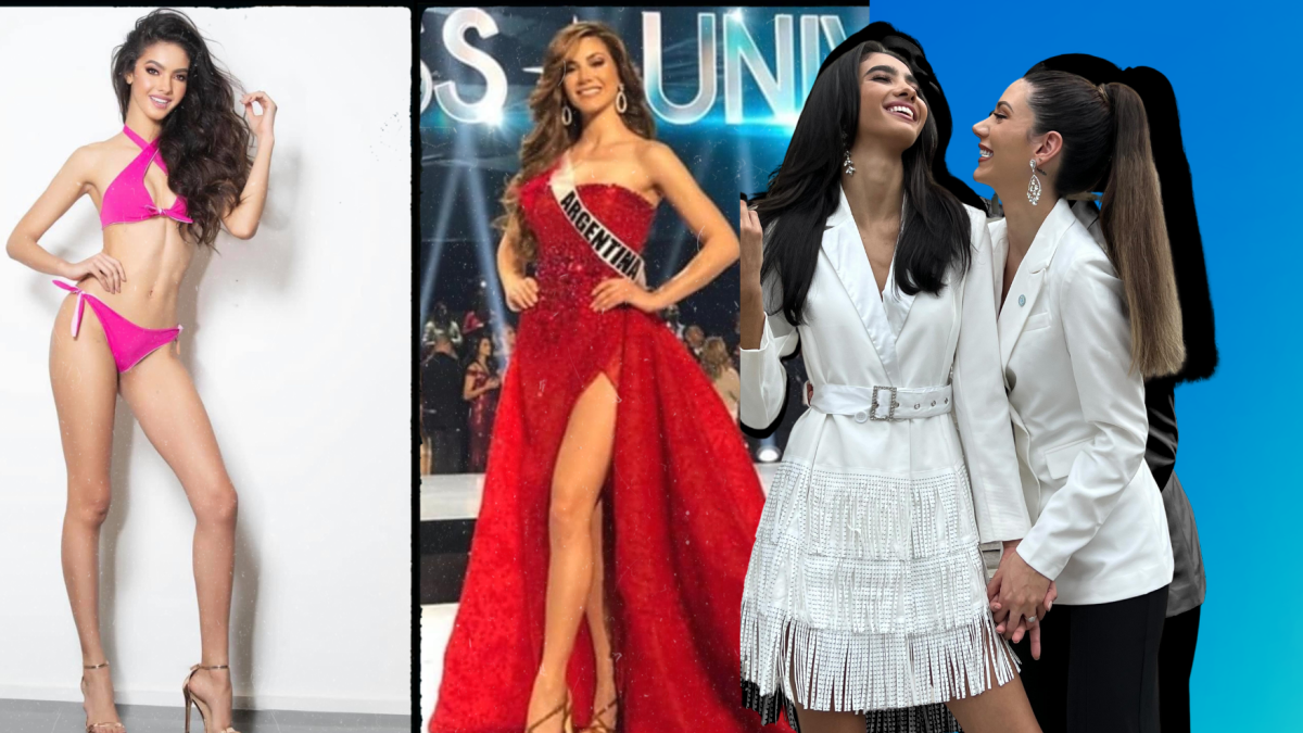 Miss Puerto Rico y Miss Argentina 2019.