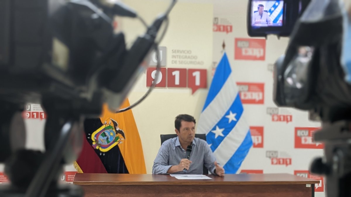 El ministro de Gobierno, Francisco Jiménez señaló que al momento se han reducido los eventos violentos en Esmeraldas, Guayaquil y Durán.