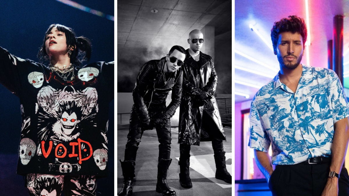 Billie Eilish, Wisin y Yandel y Sebastián Yatra.