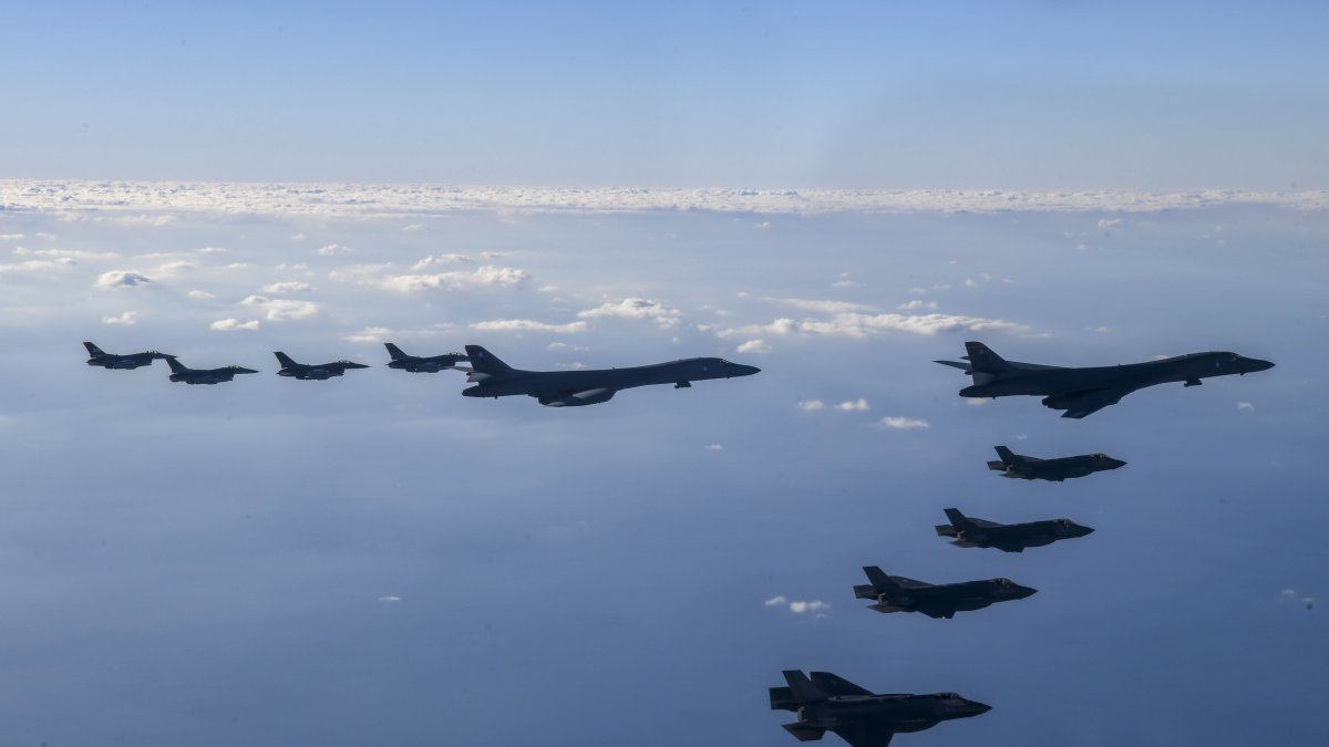 Una foto refrencial sobre las maniobras militares