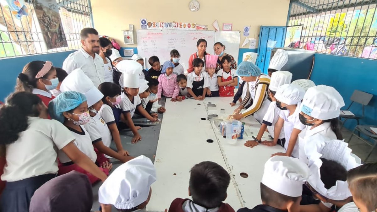 Las clases de cocina son gratuitas y en diferentes horarios.
