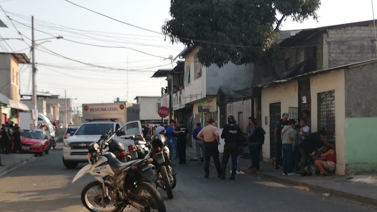 En la cooperativa Jacobo Bucaram se reportó un asesinato.