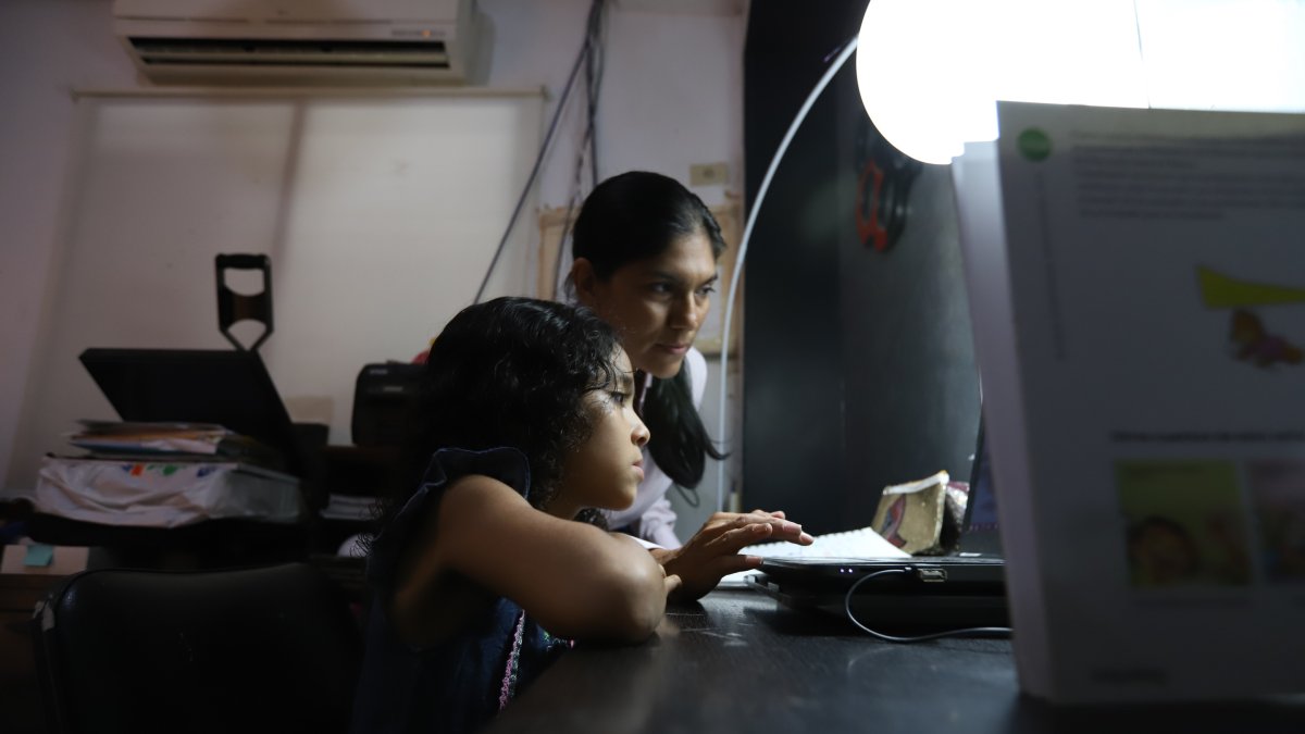 Referencial de clases virtuales en Ecuador.