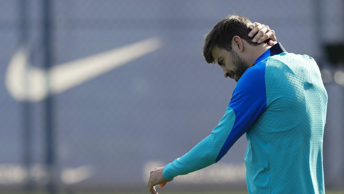 El jugador del Barcelona, Gerard Piqué, en una foto de archivo.